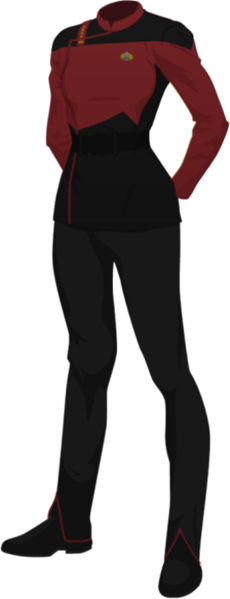 File:Class A Uniform - Female - Red.png