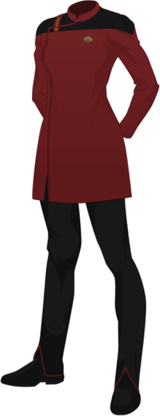 File:Female Maternity Uniform - Red.png